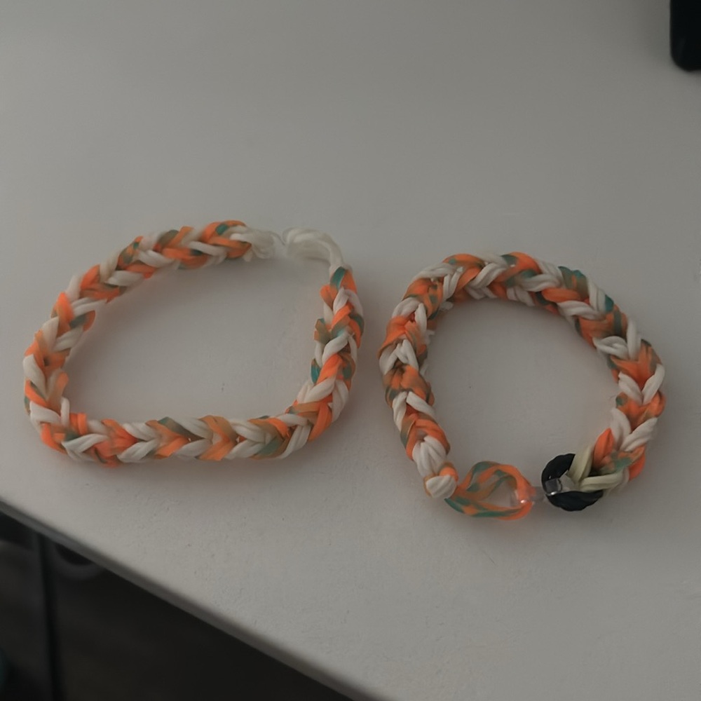 💜 Rainbow Loom Handcrafted Bracelet